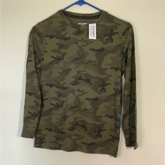 Little Boys Old Navy Long Sleeve Shirt 10/12 - Picture 1 of 2